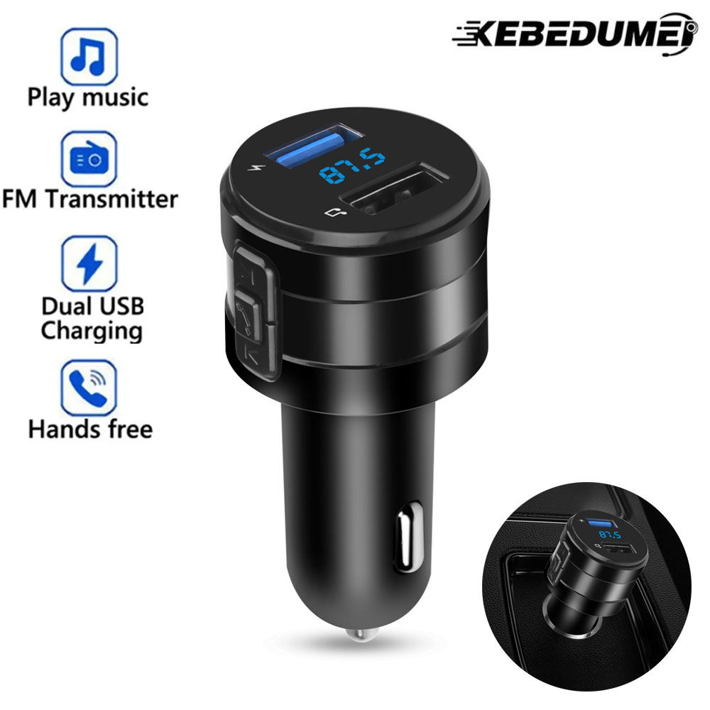 Robot Bluetooth Car - Transmetteur FM Bluetooth 4.2, lecteur MP3