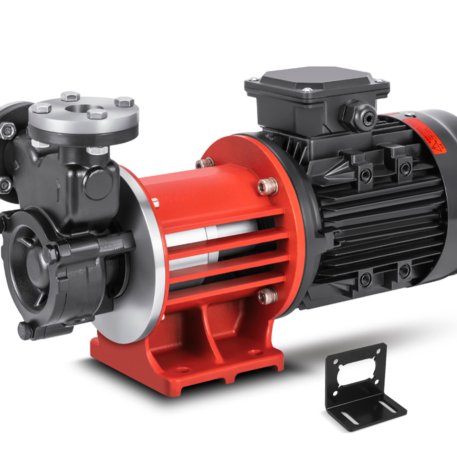 Geared Motor - Support de fixation en acier robuste