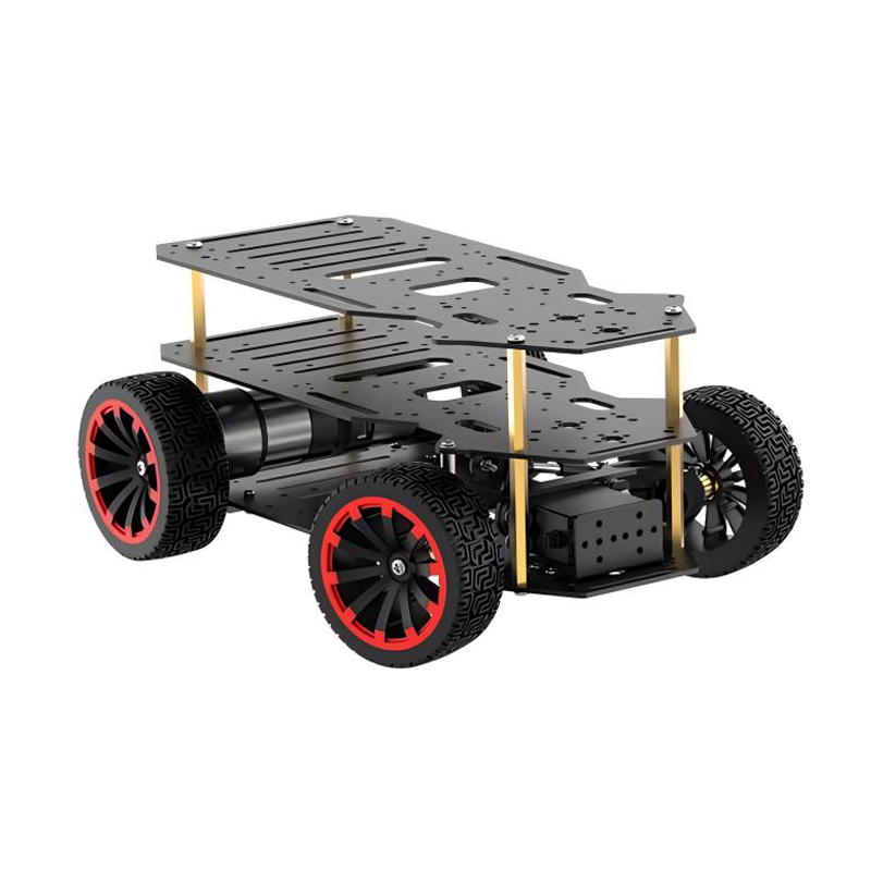 Arduino Robot - Voiture robot Ackerman en métal, châssis