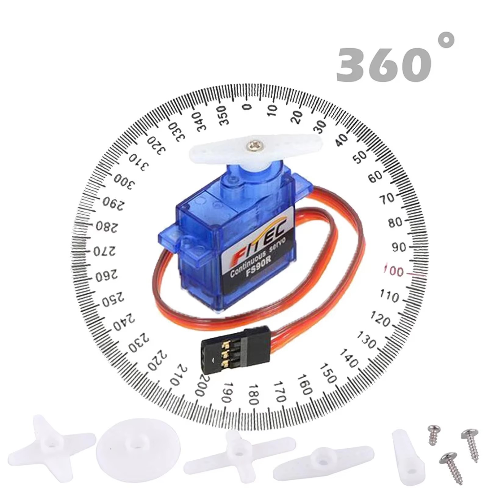 Servomoteur FS90R 9g, rotation - Arduino Robot avis et prix