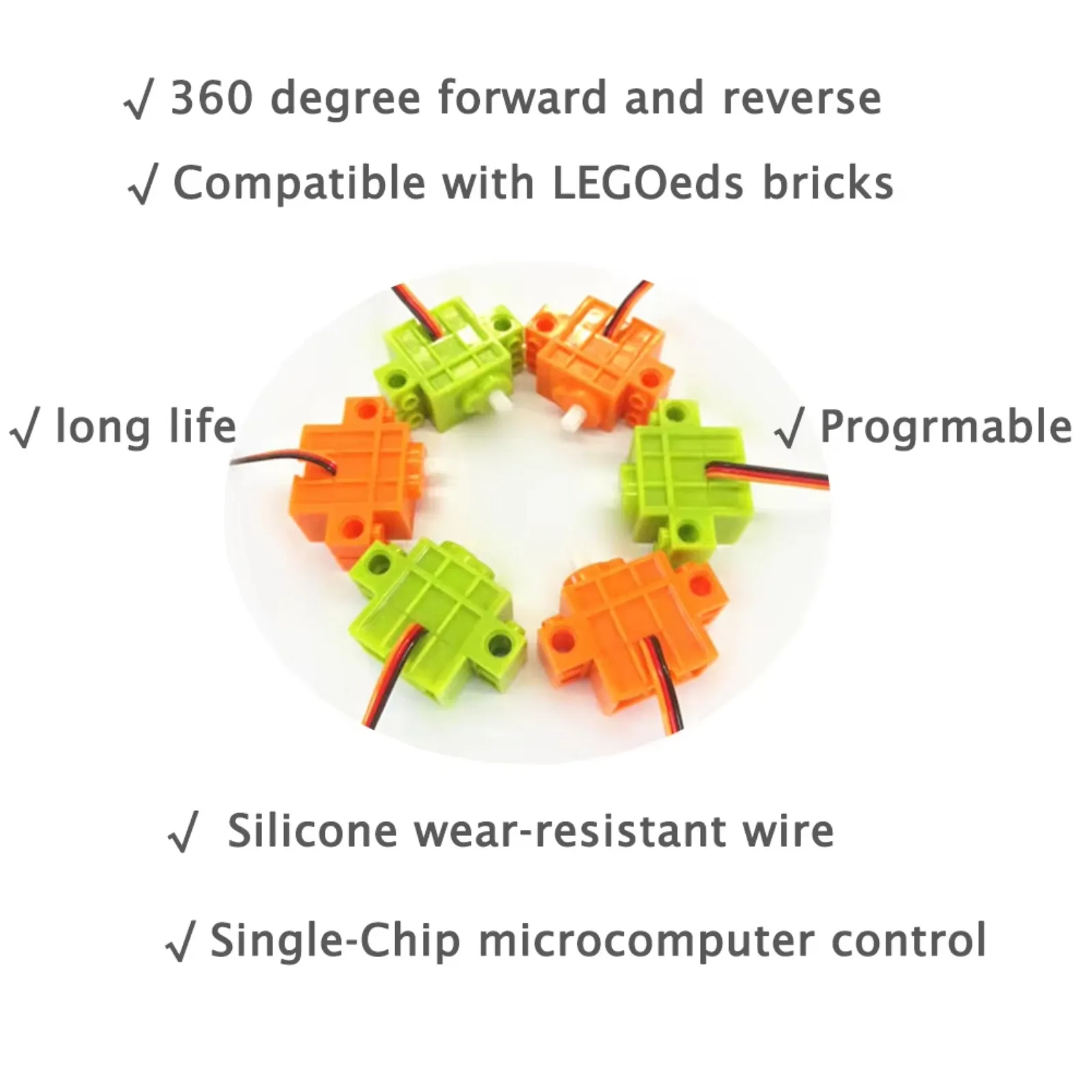 4 servomoteurs Geekservo à rot - Microbit Robot avis et prix
