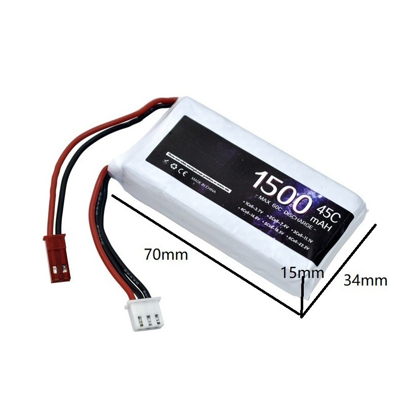 Batterie au lithium polymère 7 - Robot Bluetooth Car avis et prix