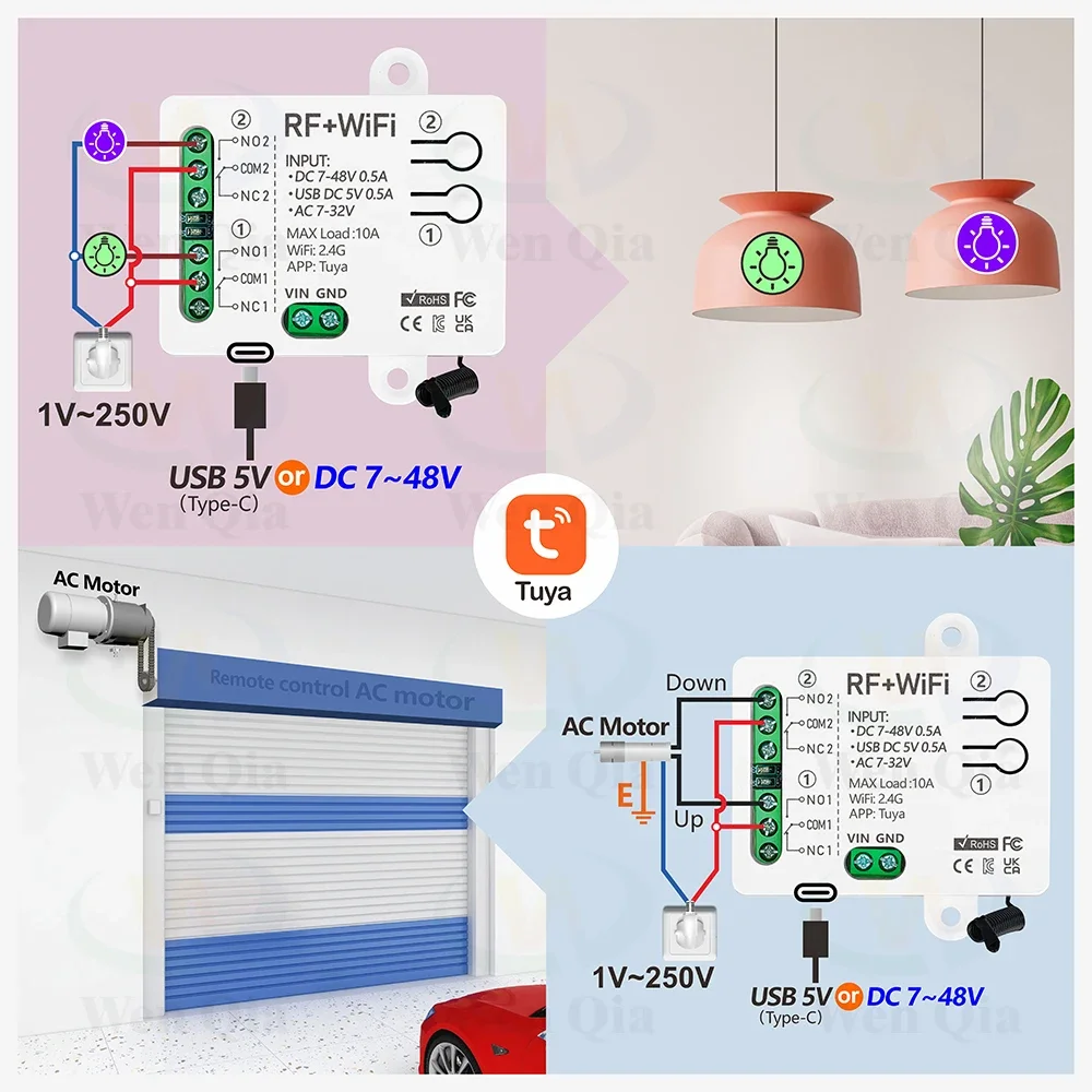 Tuya-Joli d'éclairage intellig - Motor Driver Module avis et prix