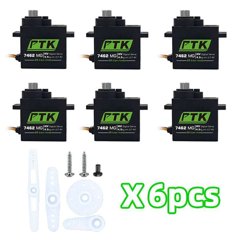 PTK 7462W MG métal engrenage 9 - Sg90 Servo avis et prix