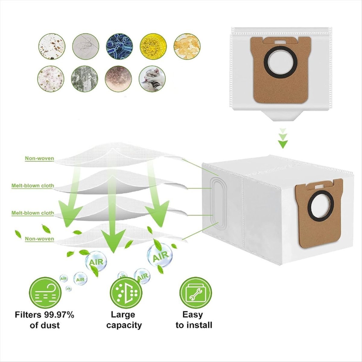 Kit d'accessoires A03V 18 pièc - Robot Kit avis et prix