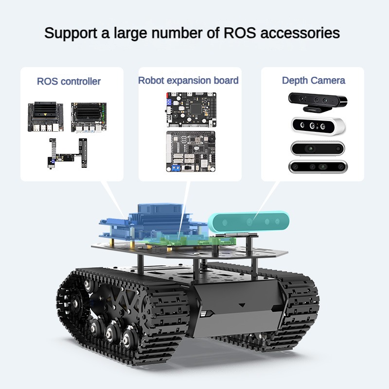 Châssis de char RC avec capaci - Tracked Robot Chassis avis et prix